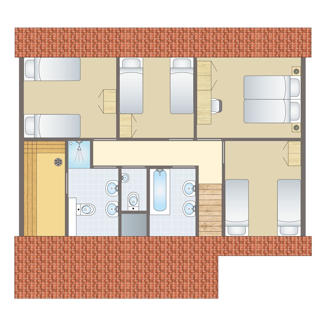 Unterkunft 394931 - Bungalow Zuid Limburg - Hoog Vaals | 12-persoons bungalow | 12L