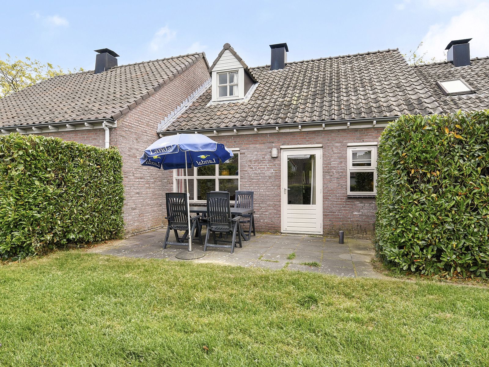 Grundriss des Obergeschosses des Hoog Vaals 2-Bett-Bungalows 2C1, mit Schlafzimmeraufteilung in Vaals, Suedlimburg.