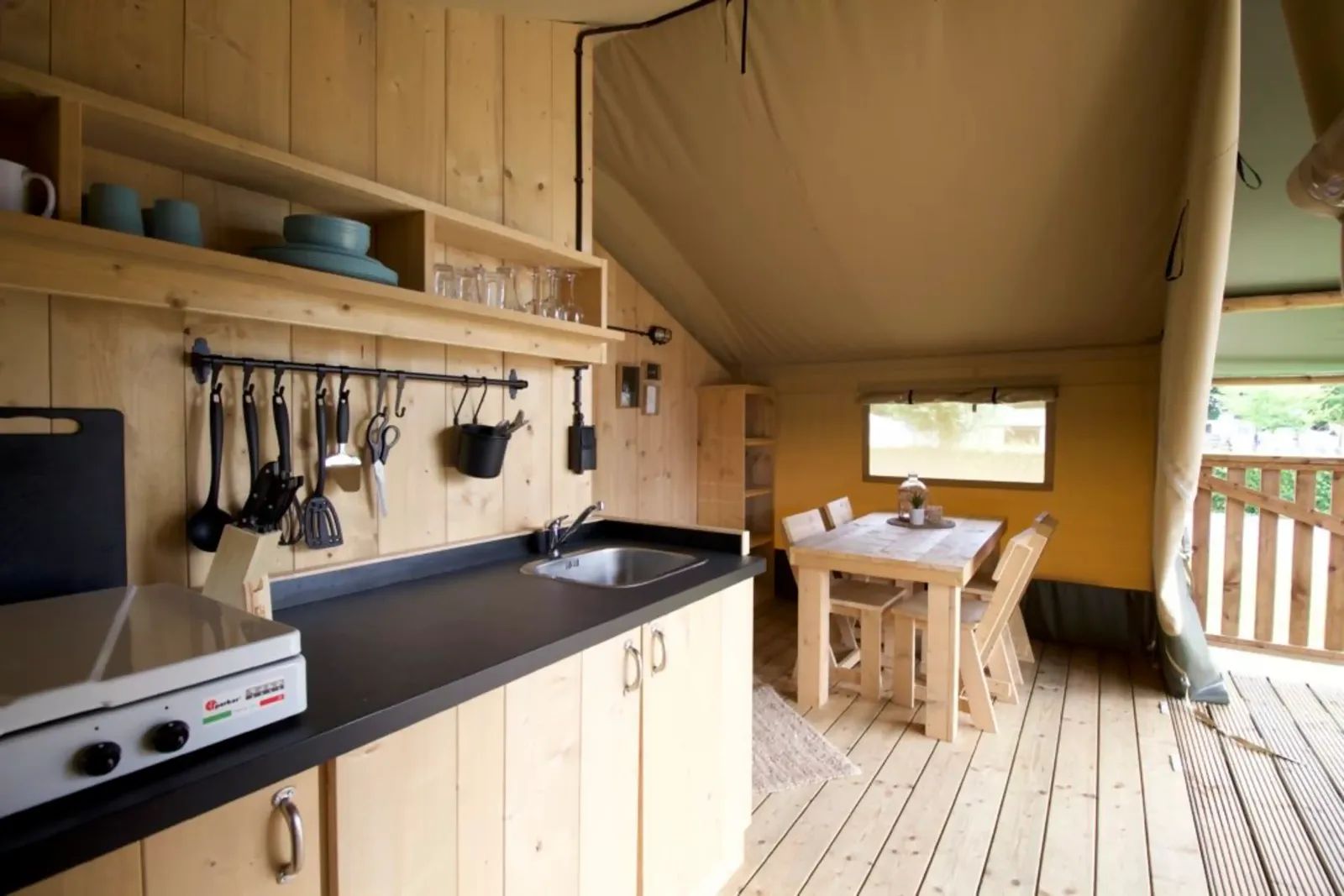 Unterkunft 396909 - Zelthaus Zuid Limburg - Glampingtent 4p