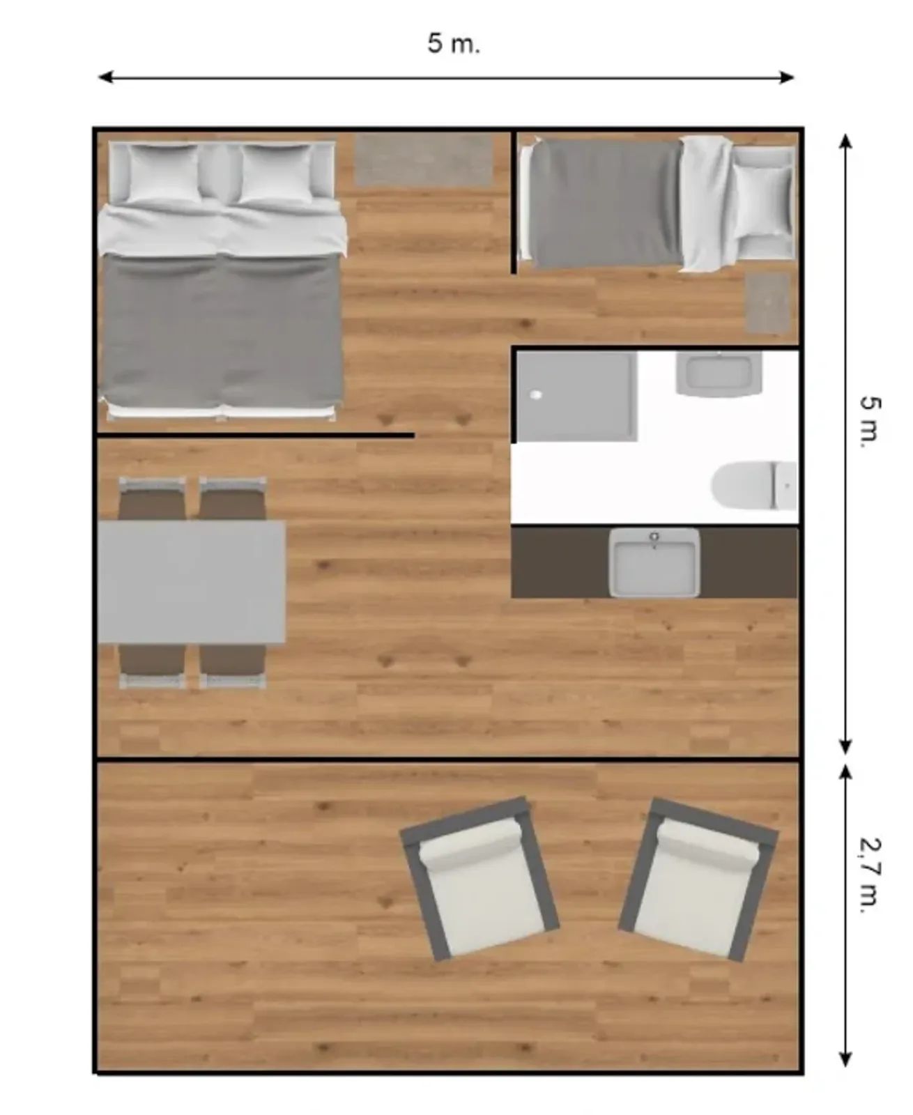 Unterkunft 396909 - Zelthaus Zuid Limburg - Glampingtent 4p