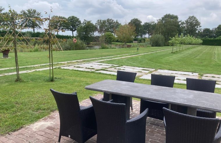 Grosser Garten mit Sportmoeglichkeiten im Ferienhaus in Venhorst, De Peel, Nordbrabant.