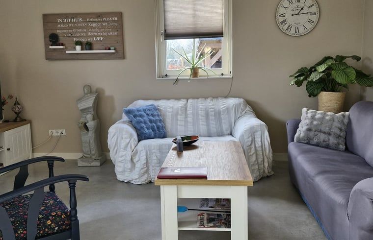 Practical kitchenette in Cottage in Zealand with coffee maker and kettle in De Peel, North Brabant.