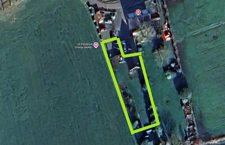 Colorful flower meadow in the garden of Huisje in Zeeland, a beautiful vacation home in De Peel.