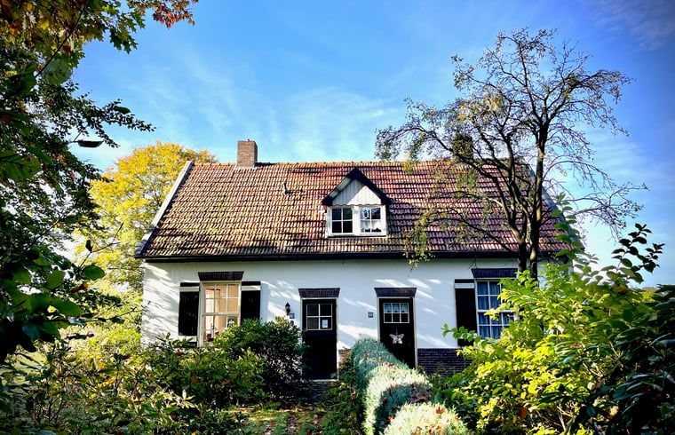 Charmant vakantiehuis in De Rips, De Peel, omgeven door weelderige tuinen.