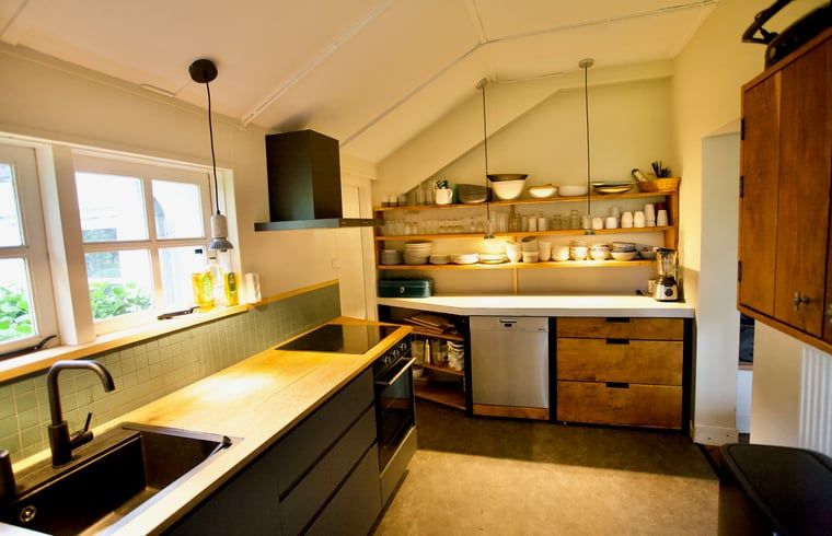 Stijlvolle keukeninrichting in Vakantiehuis in De Rips, Noord Brabant.