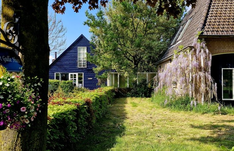 Groene omgeving bij Vakantiehuis in Budel, een rustieke vakantiewoning in Kempen, Noord Brabant.