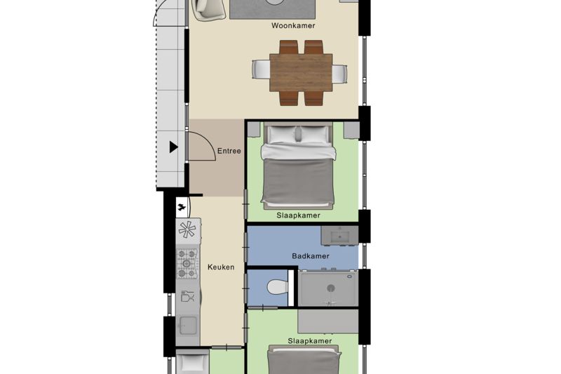 Verblijf 410475 - Vakantiewoning Kempen - Bosvlucht 6 personen
