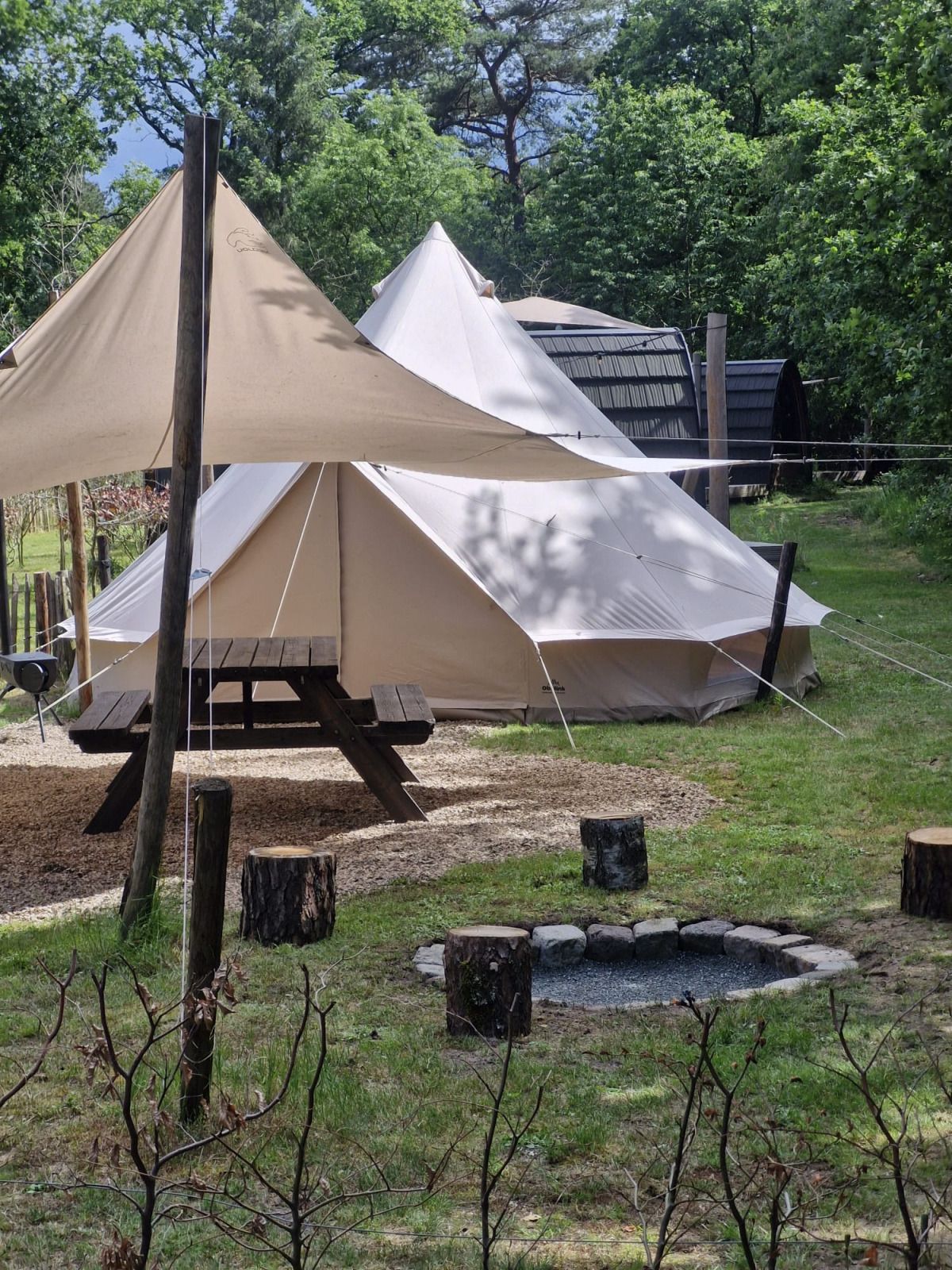 Verblijf 410522 - Tenthuis Kempen - Basecamp Bell tent