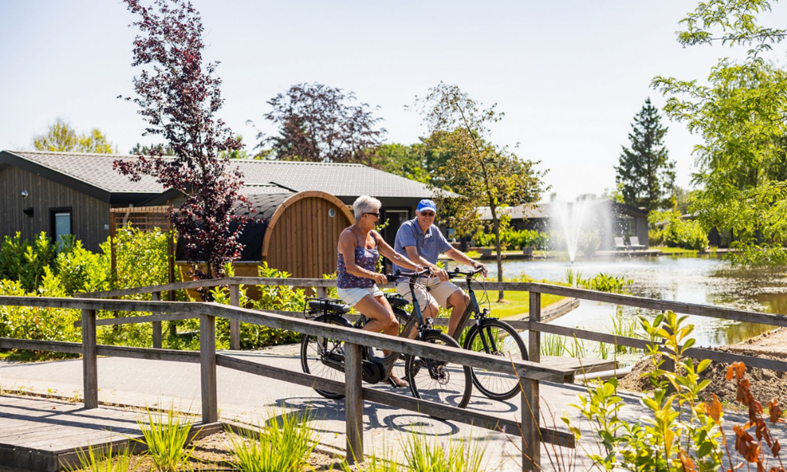Fietsen in de omgeving van White Lodge vakantiehuis, Veldhoven, Kempen, Noord Brabant.