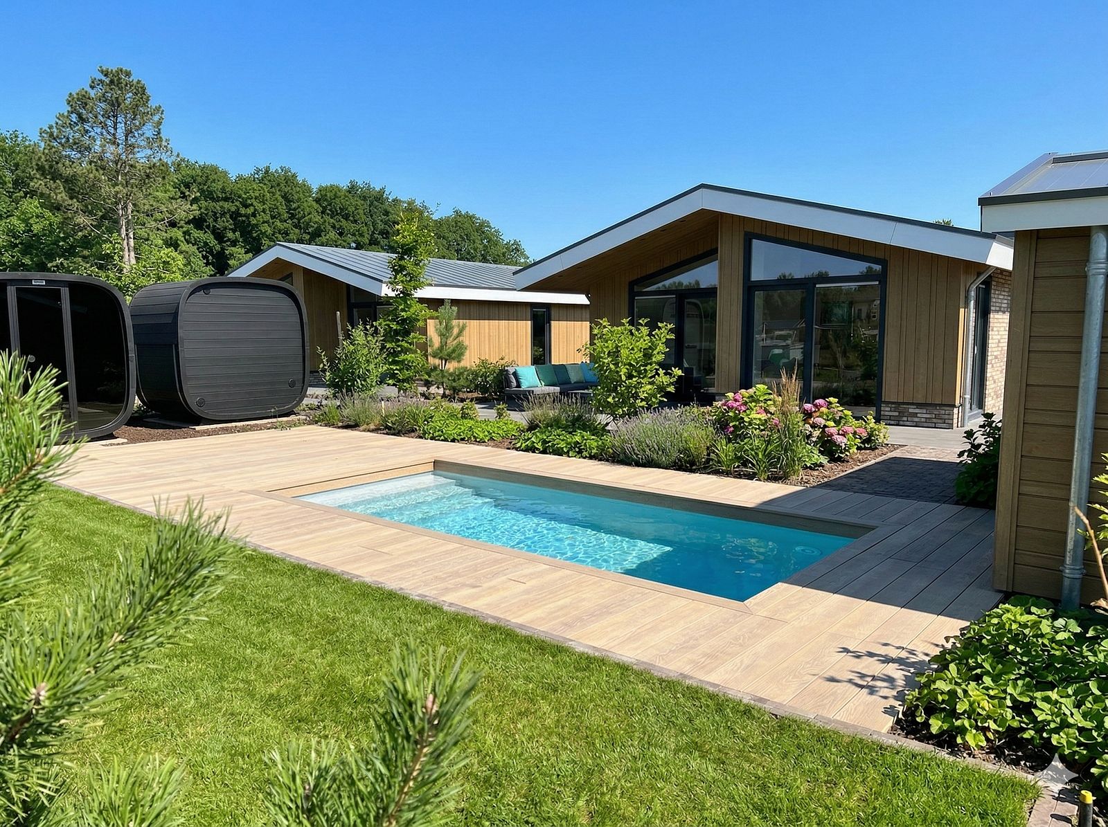 Verblijf 411214 - Vakantiewoning Kempen - Villa Parkzicht met Zwembad & Sauna | 6 personen