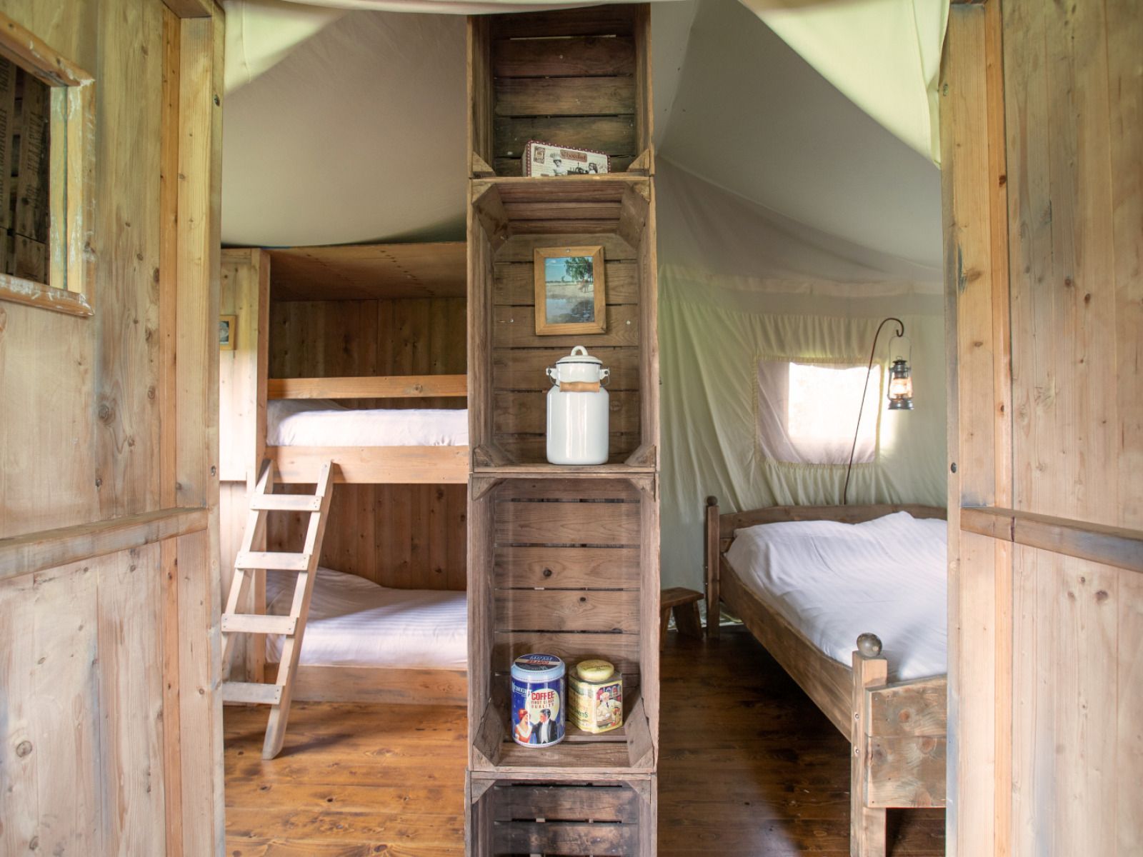 Unterkunft 412204 - Zelthaus Kempen - Tenthuisje met warme privédouche naast de tent