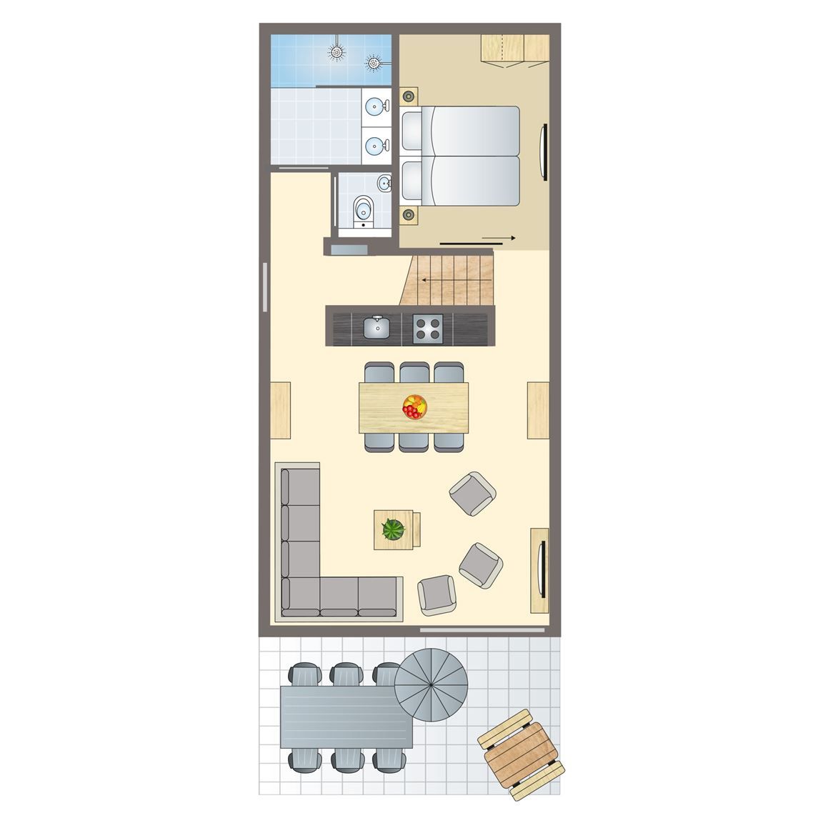 Unterkunft 413144 - Bungalow Kempen - Het Vennenbos | 6-persoons kinderbungalow | 6CK