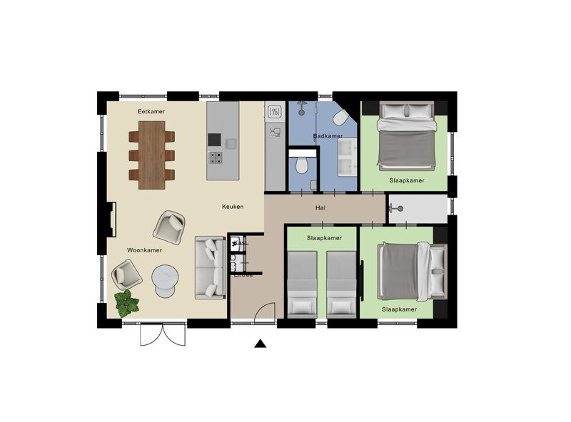 Guest house 421029 - Holiday property Hart van Brabant - Belvedere 6 personen Wellness (Hottub)