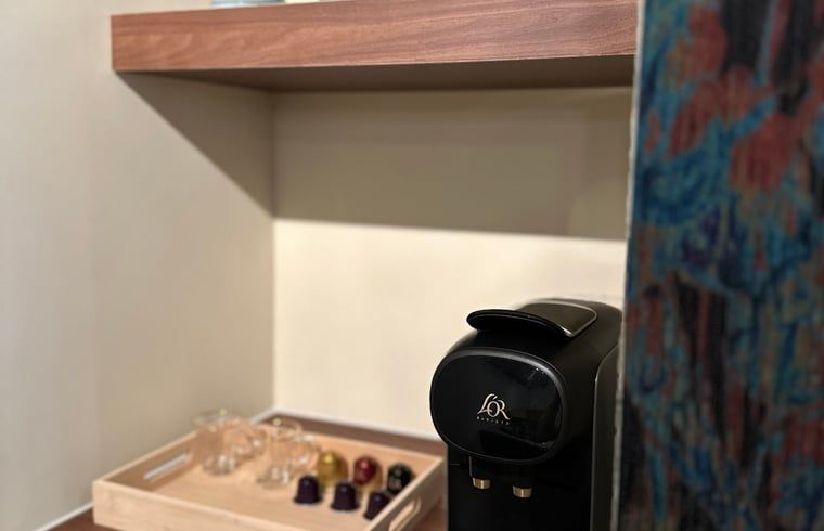 Ruime koelkast in Huisje in Moergestel, vakantiewoning in Hart van Brabant, Noord Brabant.