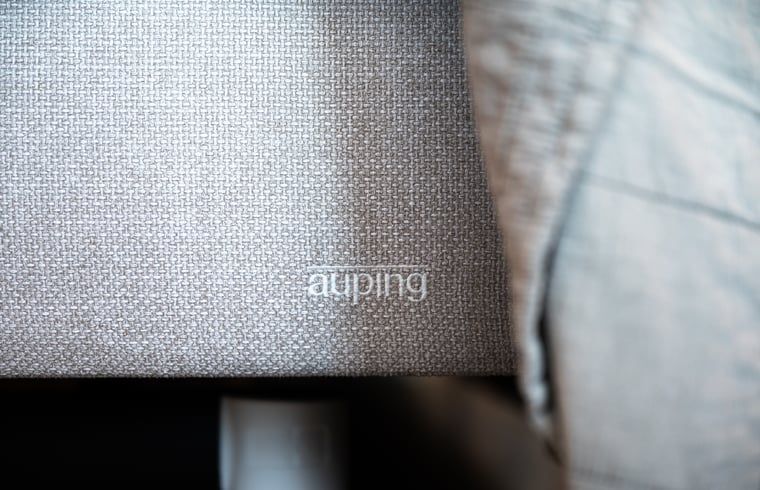 Comfortable bed in Holiday home in Chaam, North Brabant with luxury bedding, located in Heart of Brabant.