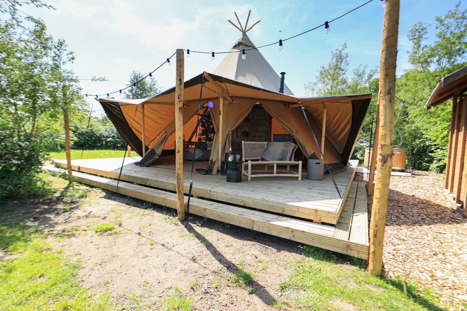 Verblijf 423324 - Tenthuis Hart van Brabant - Tipi the Hat
