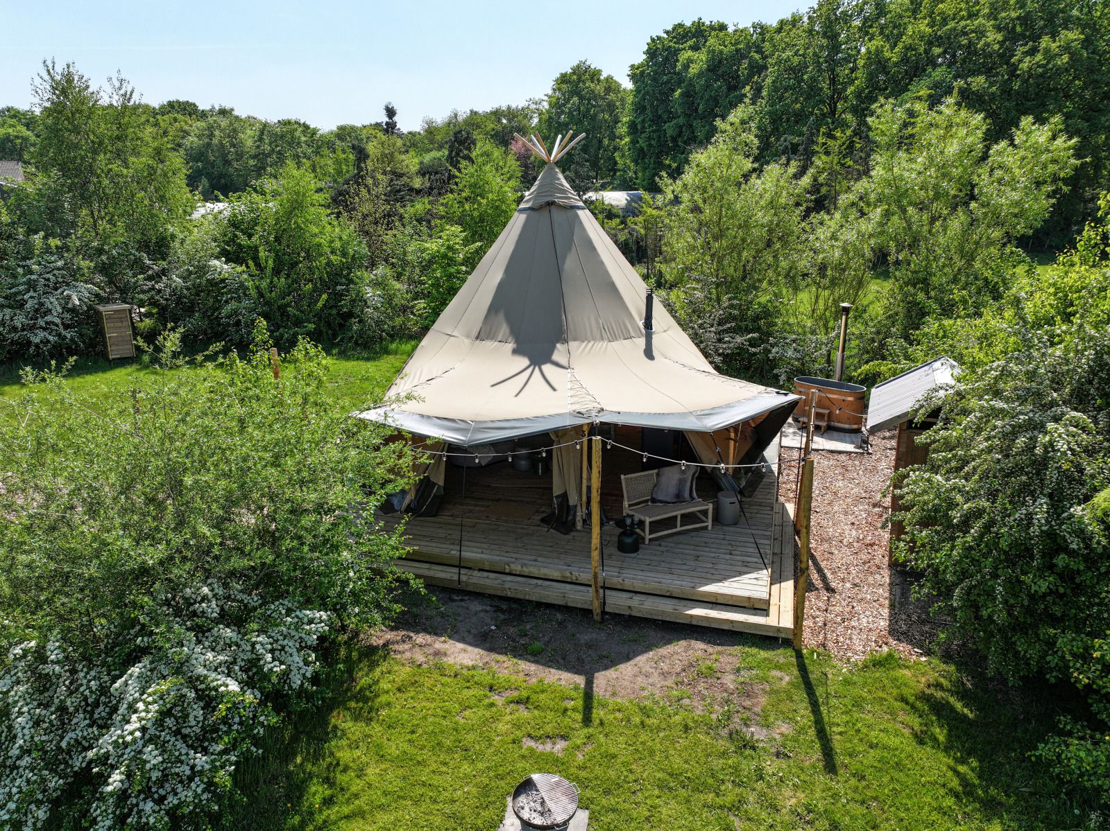 Verblijf 423324 - Tenthuis Hart van Brabant - Tipi the Hat