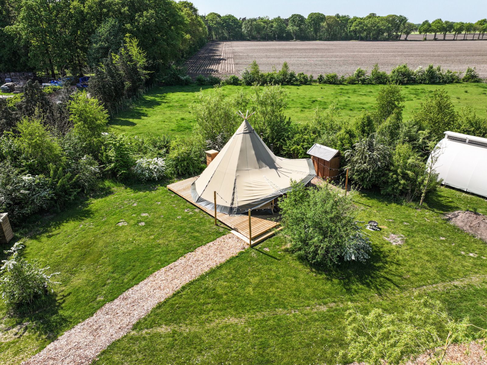 Verblijf 423324 - Tenthuis Hart van Brabant - Tipi the Hat