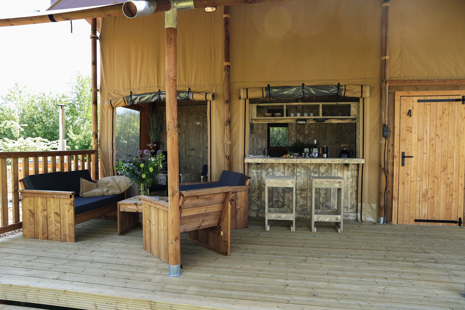 Verblijf 423325 - Vakantiewoning Hart van Brabant - «Alpaca Lounge»