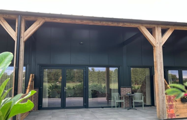 Veranda of Cottage in De Moer, vacation home in Heart of Brabant, North Brabant.