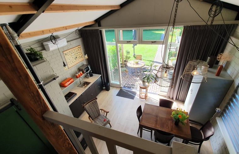 Moderne keuken in Vakantiehuisje in Tilburg, Hart van Brabant.