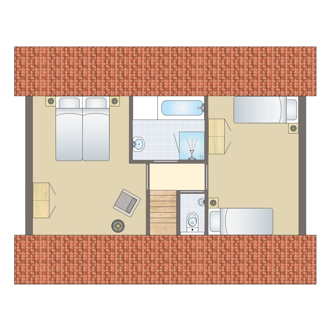 Unterkunft 430528 - Bungalow Noordoost Brabant - De Vers | 6-persoons bungalow | 6C2