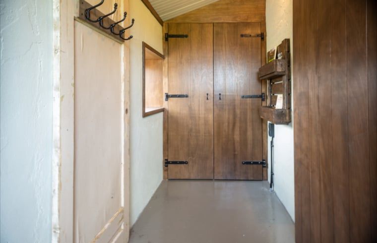 Authentieke hal in vakantiehuis Huisje in Volkel, Volkel, Noordoost Brabant.