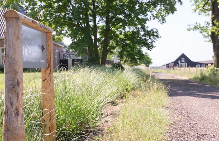 Toegangsweg naar Huisje in Volkel, vakantiehuis in Noordoost Brabant, Noord Brabant.