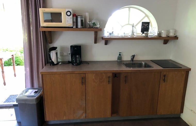 Knusse zithoek in Vakantiehuisje in Cuijk, Noordoost Brabant, Noord Brabant.