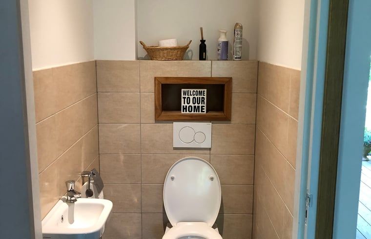 Stijlvolle douche in Vakantiehuisje in Cuijk, Noordoost Brabant, Noord Brabant.