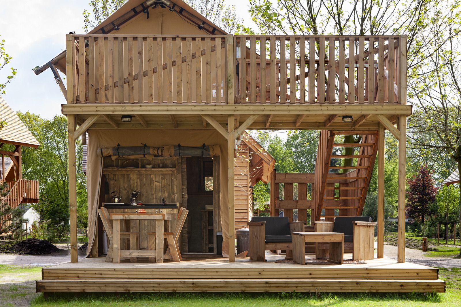 Unterkunft 431916 - Zelthaus Noordoost Brabant - Bos Lodge Junior