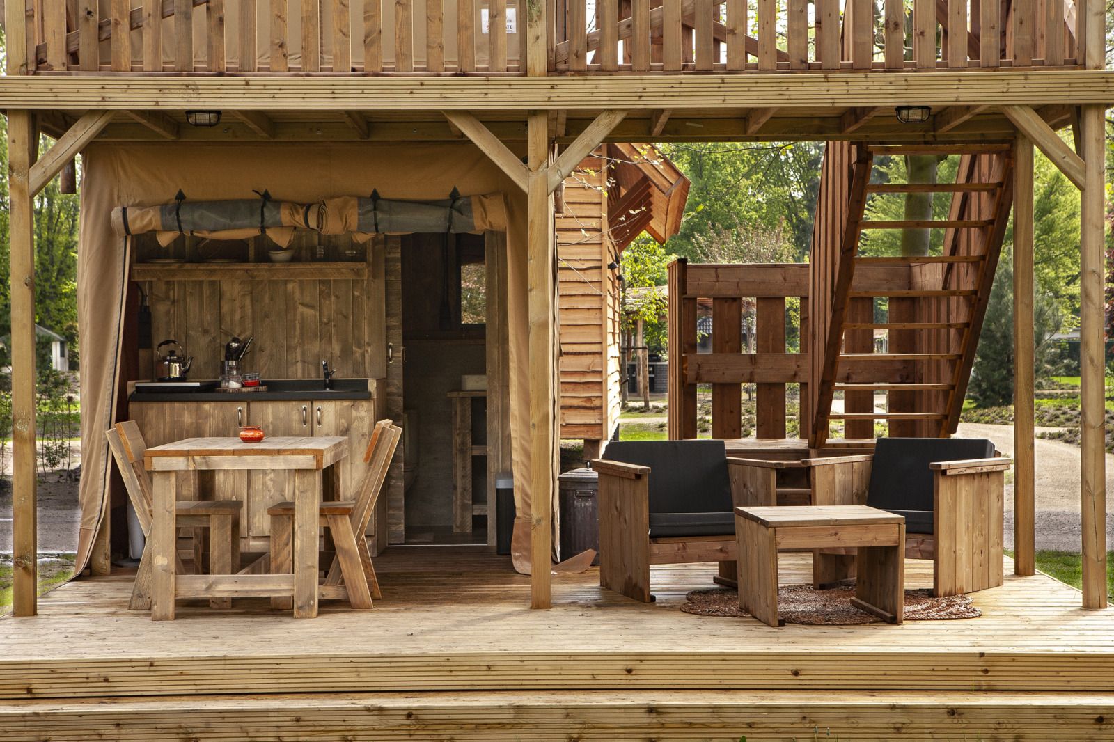 Unterkunft 431916 - Zelthaus Noordoost Brabant - Bos Lodge Junior