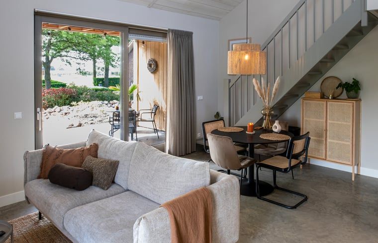 Stylish interior of Holiday home in Sint Agatha, North Brabant with modern interior.