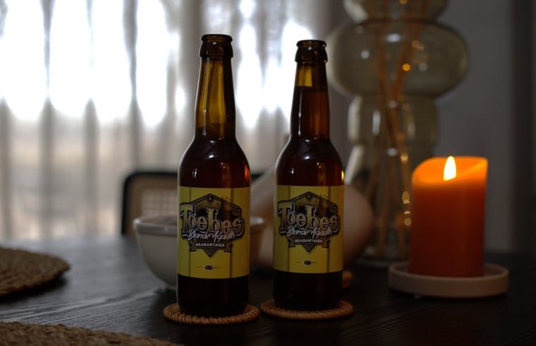 Local beers at Holiday Home in Sint Agatha, northeast Brabant for an authentic experience.