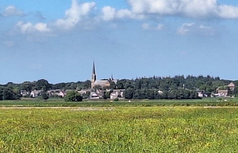 Uitzicht op Ossendrecht vanuit Vakantiehuisje in Noord Brabant.