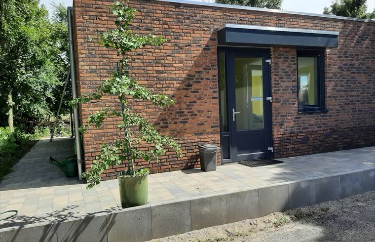 Entrance of Holiday home in Werkendam with modern facade, West Brabant, North Brabant
