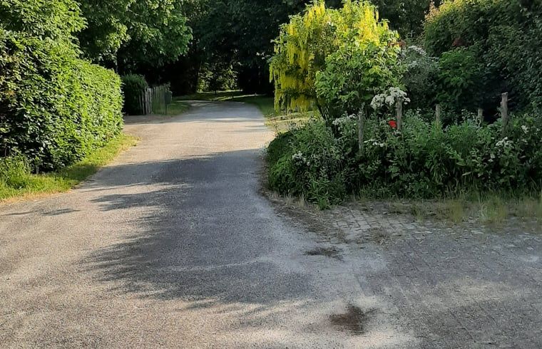 Access road to Holiday home in Werkendam surrounded by nature, West Brabant, North Brabant