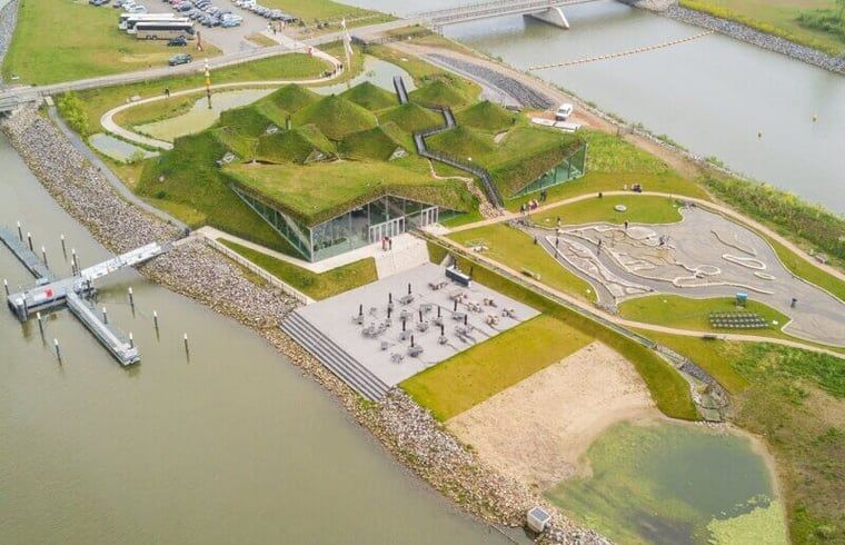 Aerial photo of Biesbosch area near Holiday home in Werkendam, West Brabant, North Brabant