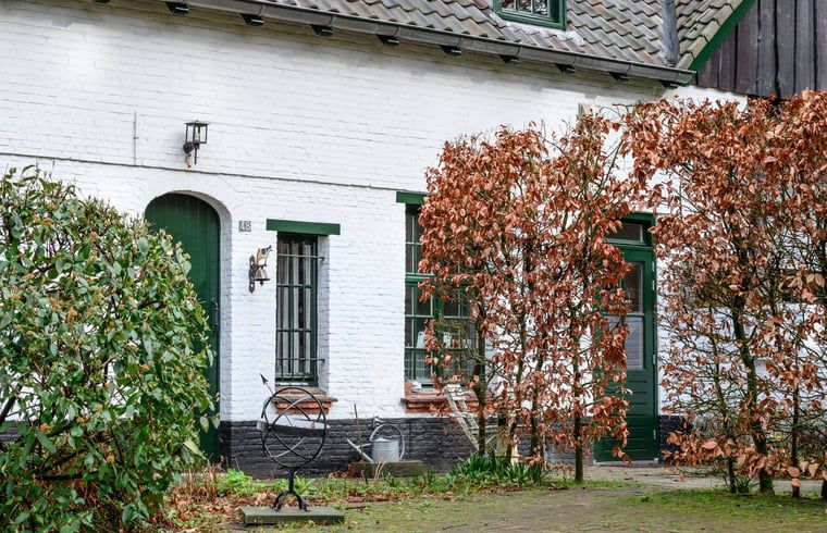 Charmante gevel van Huisje in Putte, vakantiehuis in West Brabant, Noord Brabant.