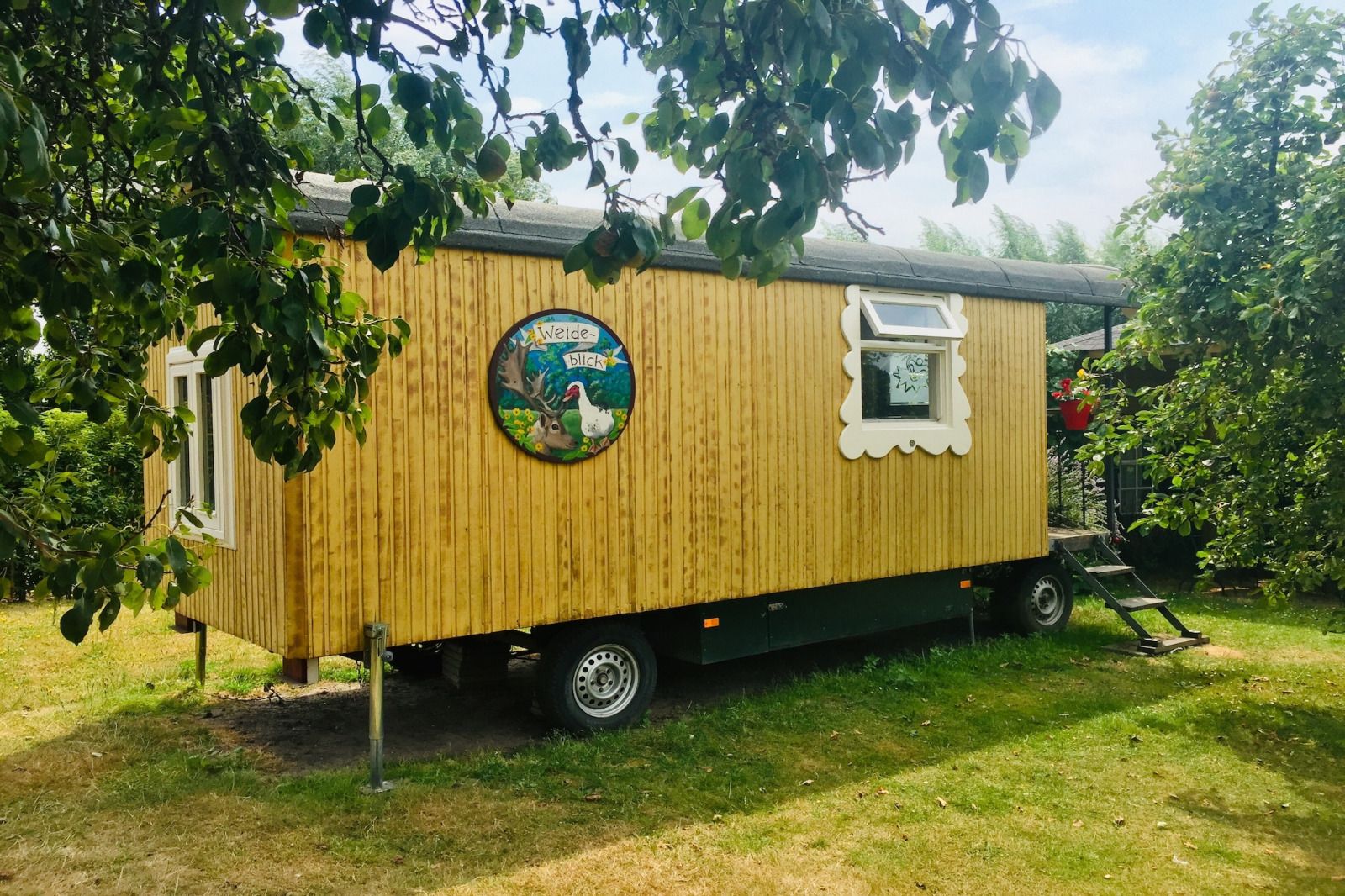 Verblijf 446301 - Vakantiewoning West Brabant - Pipowagen «de Weideblick»