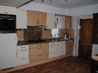 Moderne Kche im Woonhuis familie Buis, Ferienhaus in Egmond aan Zee, ideal fr Ferien an der nordhollndischen Kste.