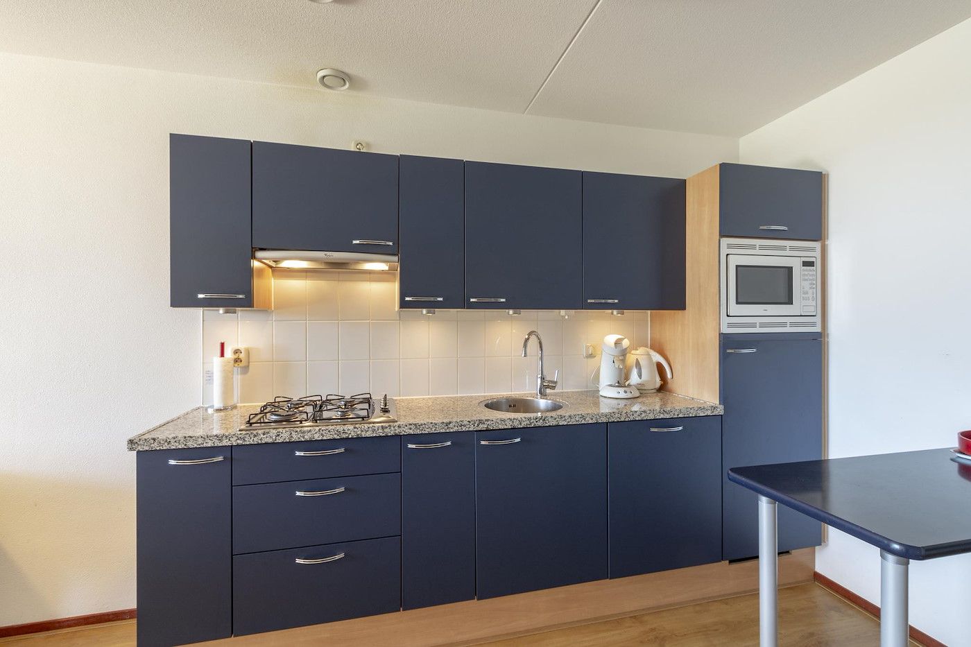 Stylish bathroom in Duinerei C002 Groote Keeten vacation home in Callantsoog, North Sea coast, North Holland.