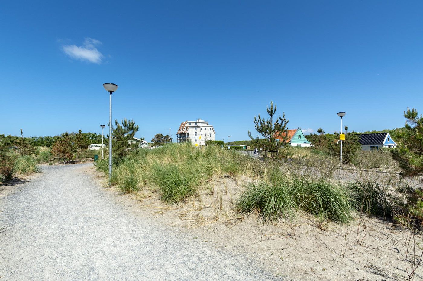Umgebung von Strandleven 103 Groote Keeten Ferienhaus in Callantsoog mit Duenen und Wanderwegen.