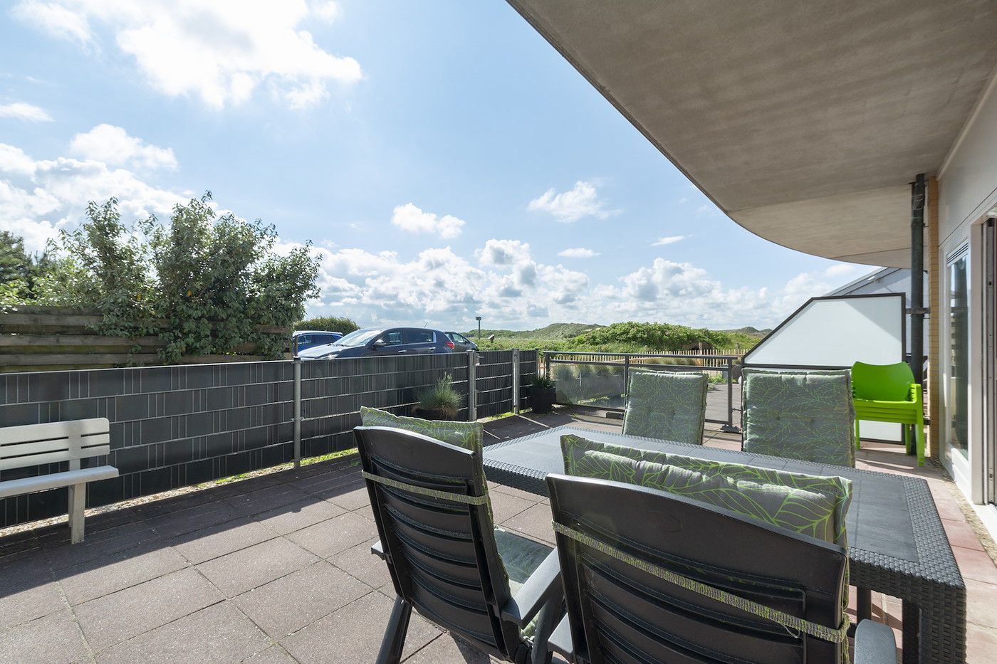 Sonnenterrasse im Wijde Blick 103 Callantsoog, Ferienhaus an der Nordseekueste, Nordholland.