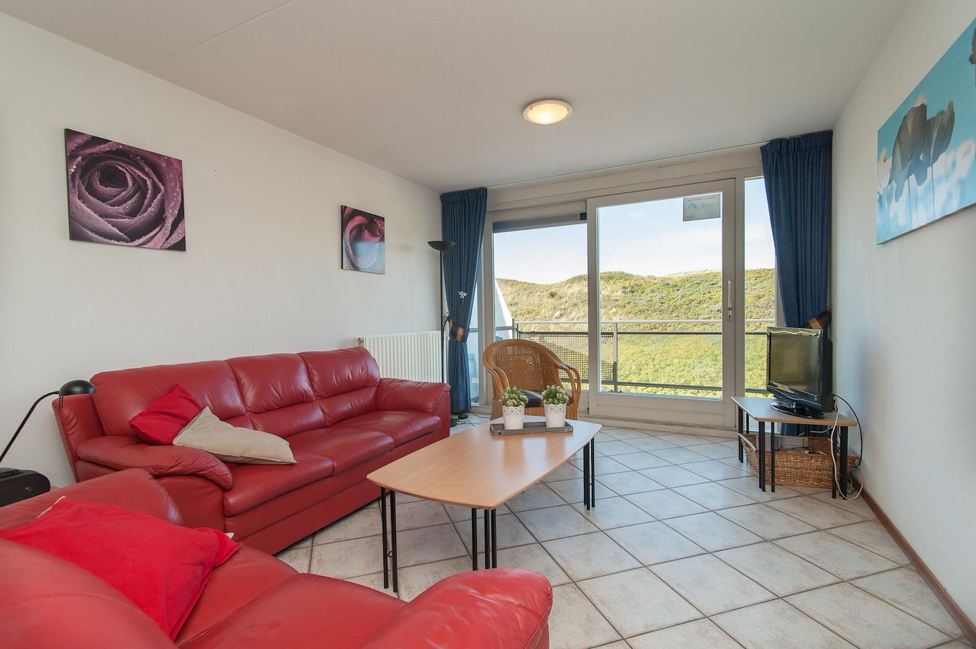 Gemuetliche Sitzecke in Wijde Blick 310 Callantsoog, Ferienhaus an der Nordseekueste in Nordholland