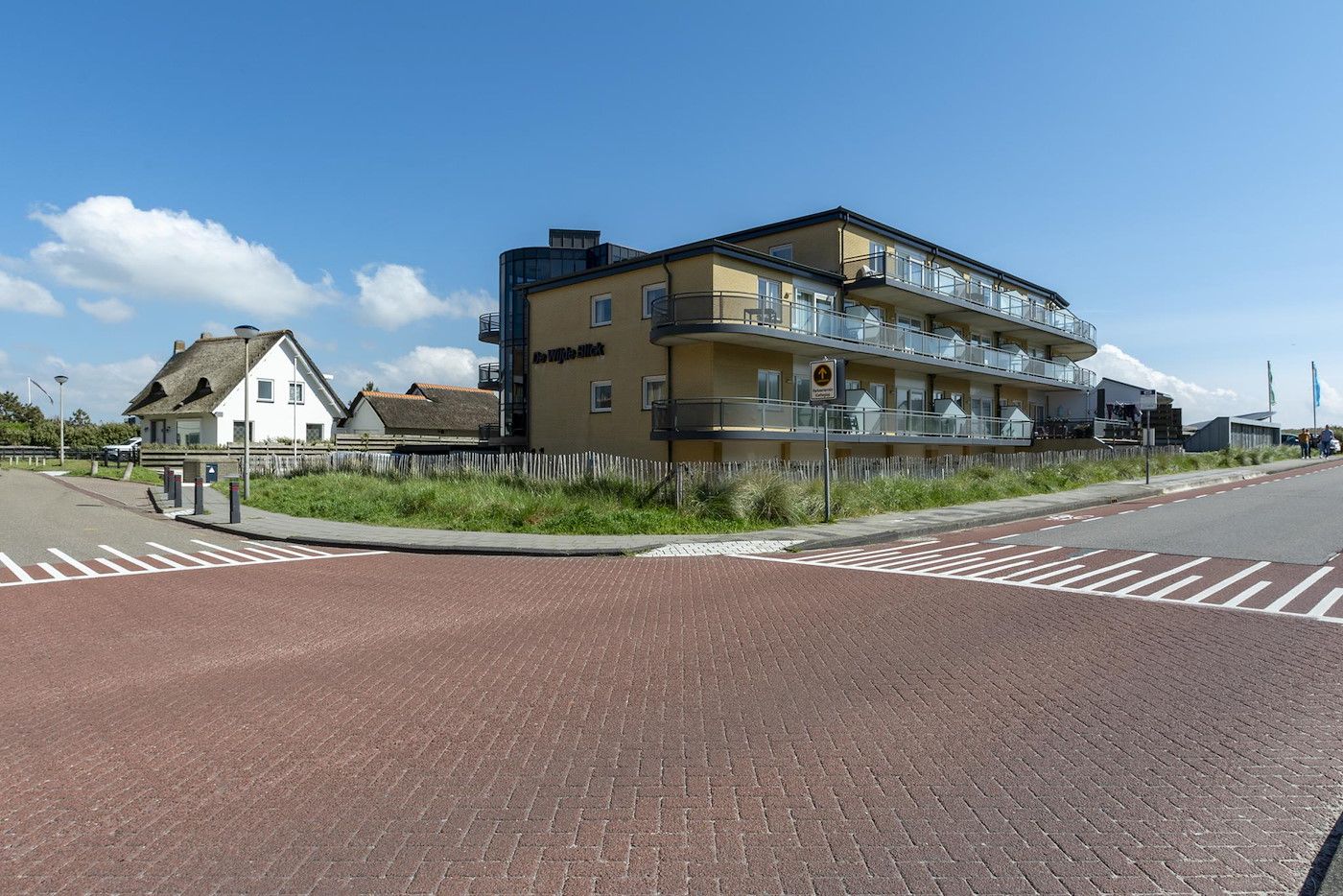 Aussenansicht von Wijde Blick 208 Callantsoog, Ferienhaus an der Nordseekueste, Nordholland.