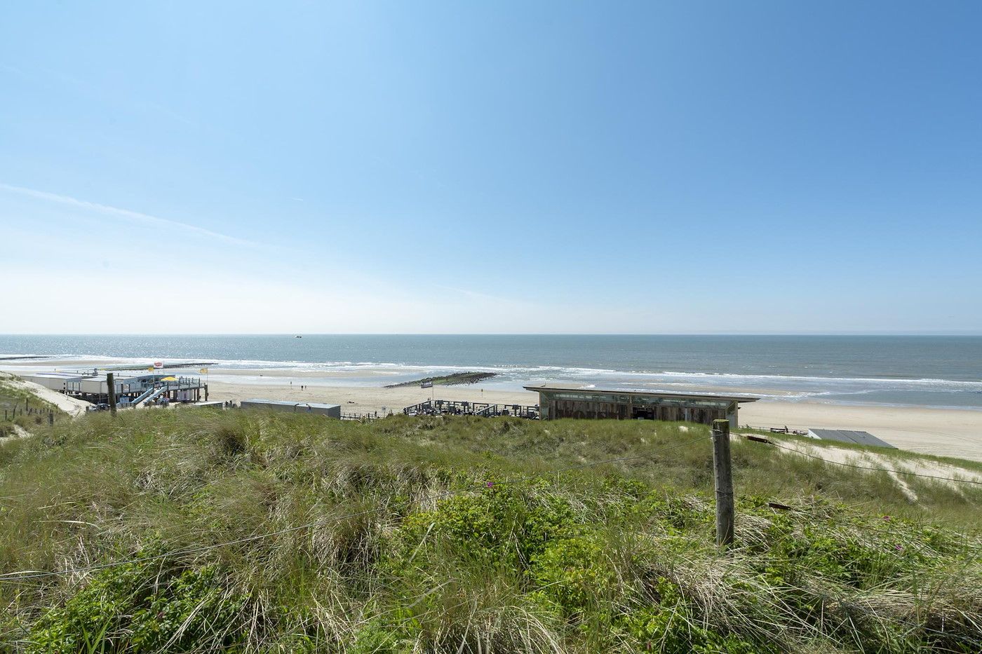 Schoene Aussicht auf den Strand vom Beach Apartment 35 Callantsoog, Callantsoog.
