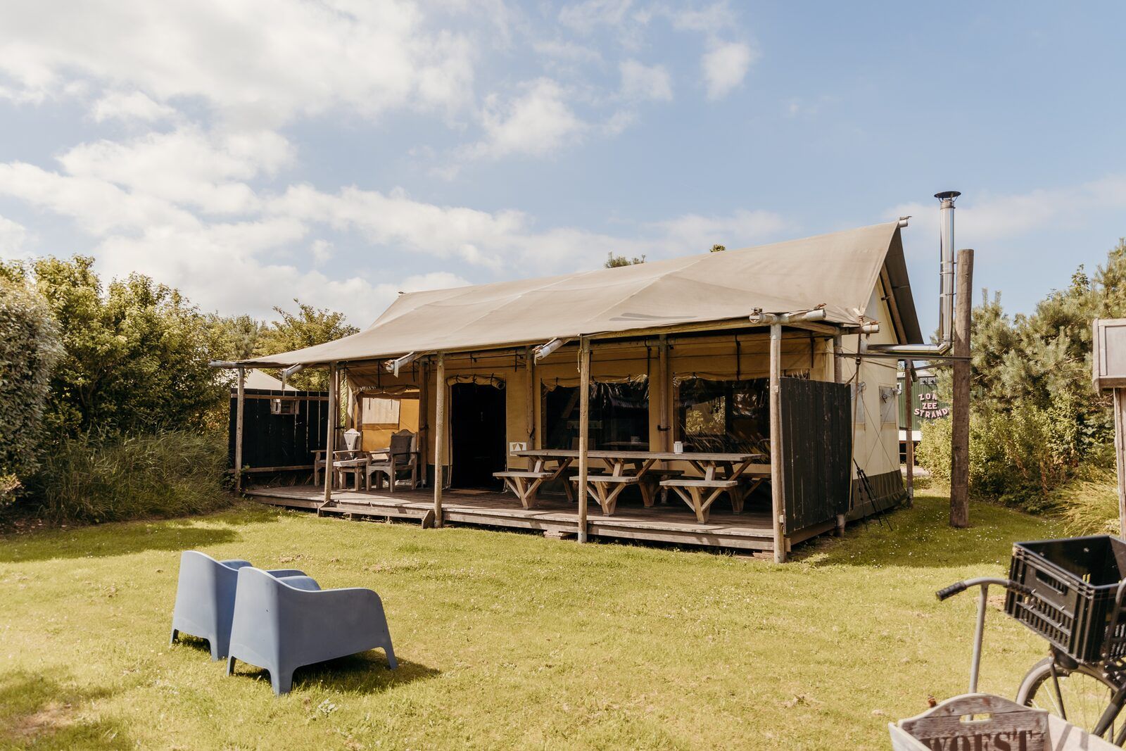 Unterkunft 4504232 - Ferienhaus Noordzeekust - Wood Lodge