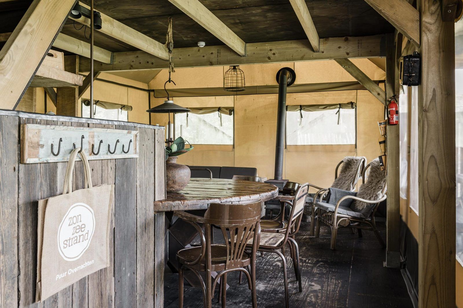 Unterkunft 4504232 - Ferienhaus Noordzeekust - Wood Lodge