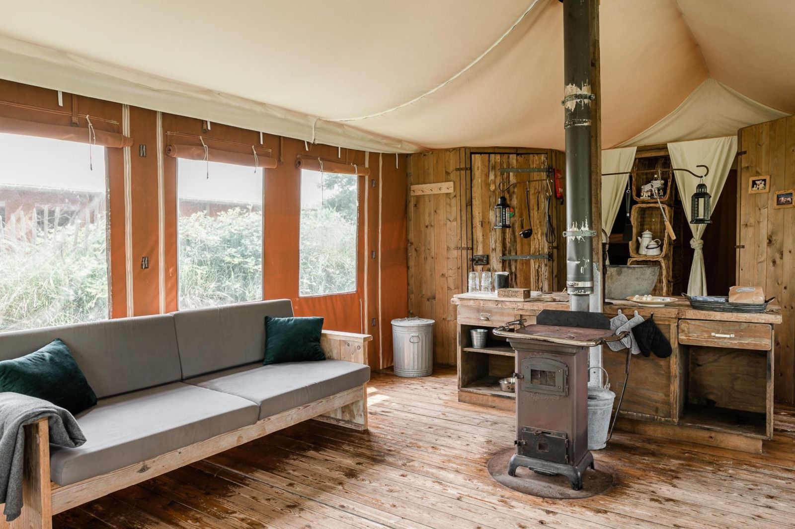 Unterkunft 4504399 - Zelthaus Noordzeekust - «Duynlodge - Duynpark»